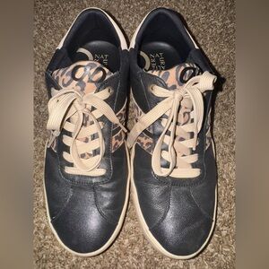 Naturalizer Black and Tan Sneakers